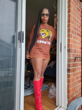 Load image into Gallery viewer, Ladies Jaguar Oversized Shirt Dress
