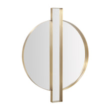 Load image into Gallery viewer, Carri Gold Round Wall Mirror
