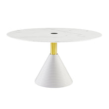 Load image into Gallery viewer, Piper White Round Dining Table
