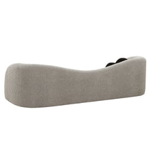 Load image into Gallery viewer, Leonie Grey Faux Shearling Sofa
